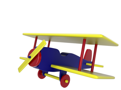 model biplane